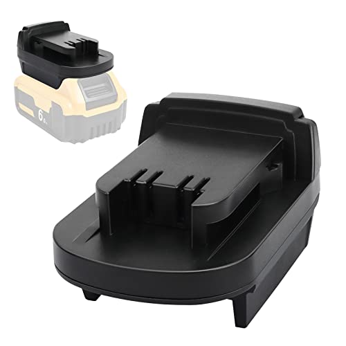 TENMOER Battery Adapter for Dewalt to Milwaukee Battery Convert Dewalt 20V Battery to 18V Milwaukee M18 Tool
