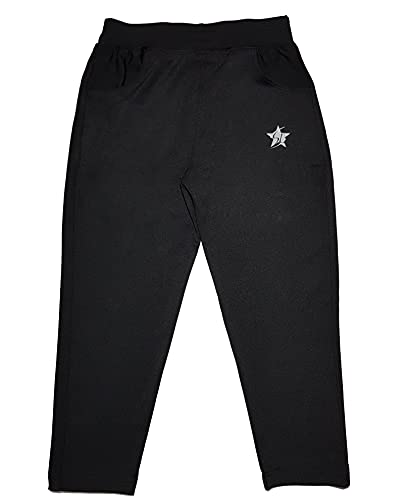 Image of STARLATH Boy's Regular Fit Track Pants, 4 Way Lycra Active Wear Sports Lower for Kids, Workout Trouser and Pajama