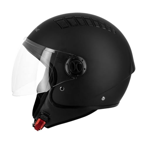 Casco jet S707 Citizen diseño abierto mate con visor transparente 3