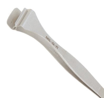 Pince à épiler Excelta 590L-SA-PI Two Star acier inoxydable