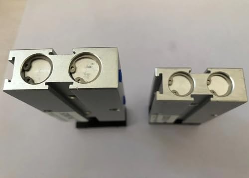Vérin pneumatique TN10x25 double tige alésage 25 mm course 25mm
