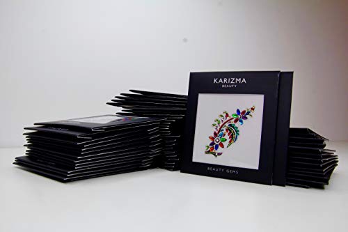 Pretty Flowers Face Jewel Cluster ✮ Beauty ✮ Festival Face Jewels Flower Body #TOP4