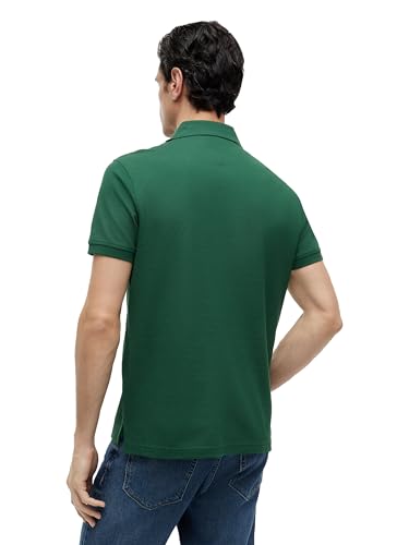 Image of Tommy Hilfiger Men's Short Sleeve Polo Shirts in Regular Fit With Stretch and Organic Pique Cotton