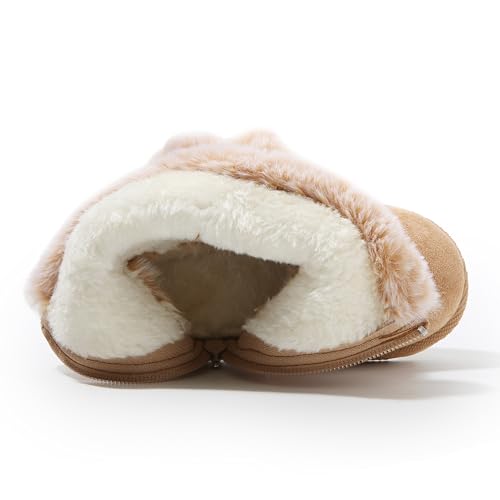 Image of Femizee Girls Boys Warm Winter Boots Kids Outdoor Snow Boots(Toddler /Little Kid)