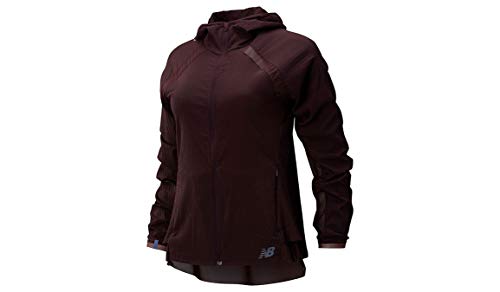 New Balance Q Speed Run Crew Jacket Henna SM