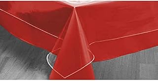 Soleil d'ocre Rectangular Tablecloth 140 x 200 cm Clear Transparent