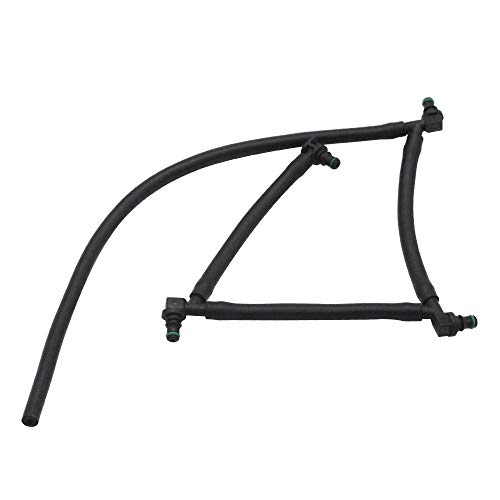 Yorten Tubo flexível para vazamento de combustível compatível com Ford Focus C-MAX S-MAX Mondeo Kuga