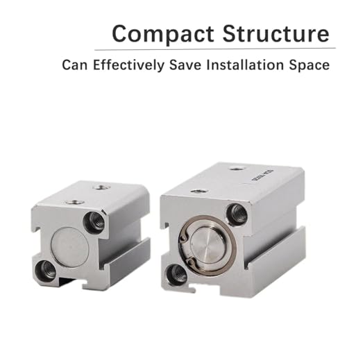 Vérin pneumatique compact résistant pour espaces restreints SDA 25mm - 5