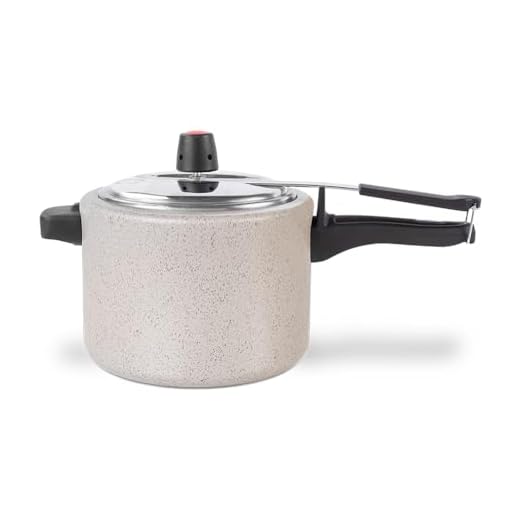 Brinox - Panela de Pressão Antiaderente Ceramic Life 4,5L Vapt - Vanilla