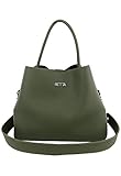 Bolsa Feminina Ombro/Mão Retta Oficial (Verde Militar)