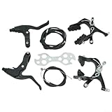 Performance de freinage précise : conçus pour une performance optimale, les leviers de frein et les étriers offrent un contrôle précis qui améliore votre expérience de conduite générale sur n'importe quelle route ou sentier.