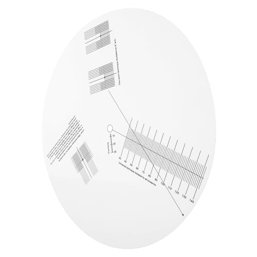 Vaguelly フォノ検出定規 スピーカー ターンテーブル調整ツール 距離計分度器 ビニールレコードクリーナーキット レコード用ターンテーブル プレイスタンド プレーヤー レコードマット アクリル