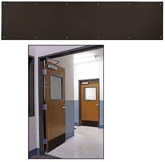 CRL 10 x 34 Oil Rubbed Bronze Kick Plate by CR Laurence