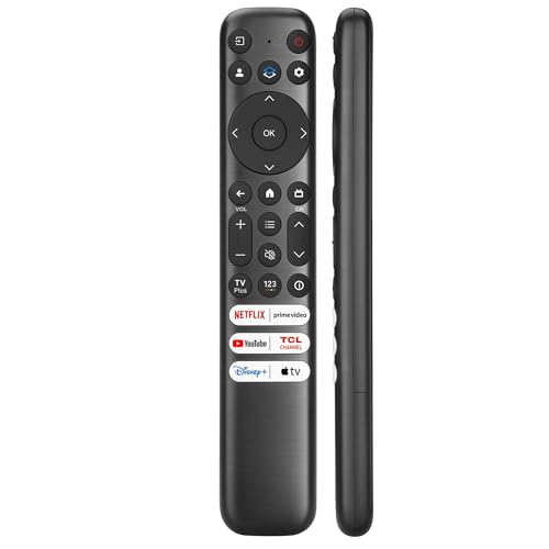 RC902V FAR1/FMR2 Replacement Remote Control for TCL 4K & 8K Google TVs No Voice Function (RC813)