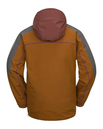 Image of Volcom Men's Brighton Pullover Anarok Hooded Snowboard Jacket