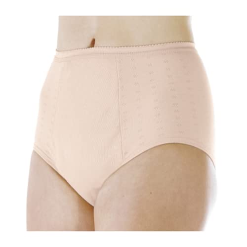 3-Pack Women's Maximum Absorbency Reusable Bladder Control Panties Beige Medium (Fits Hip: 38-40") #TOP2