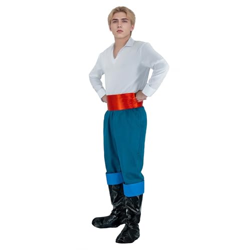 Disfraz Completo Prince Eric para Hombre miniatura 4