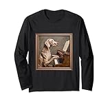 Weimaraner Piano Dogs - Weimaraner Piano Dog