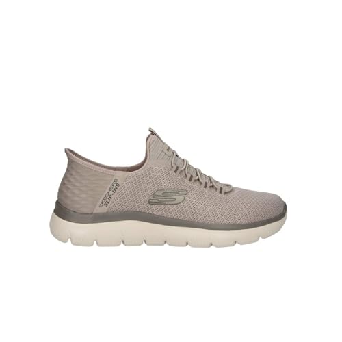 Skechers Men's Summits High Range Slip-in Slippers, taupe, 10.5 Men3