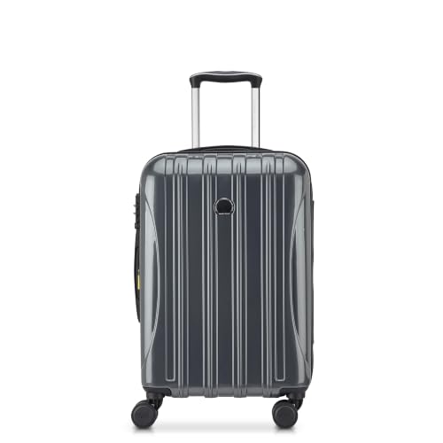 DELSEY PARIS Helium Aero Hardside Expandable Luggage with Spinner Wheels Titanium Carry-On Plus 21 Inch
