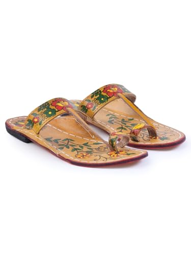 Image of Kolhapuri kolapuri chappal chapal slippers for women ladies original leather-24