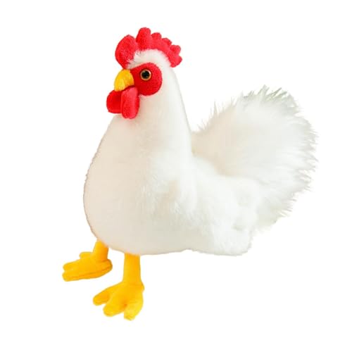 Wgoihd Peluche Poulet - Douce Décoration d'Intérieur,Poupées en Peluche Animalière et Décorations pour la Maison - pour Adultes, Chambre, Salon, Canapé, Étagère,
