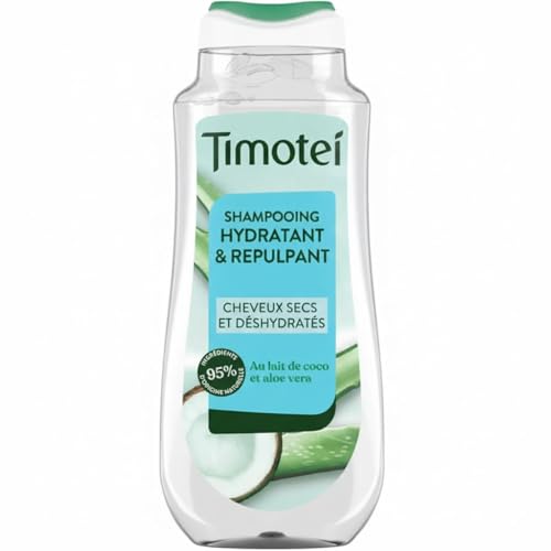 TIMOTEI Shampoing hydratant et repulpant à la coco et aloe