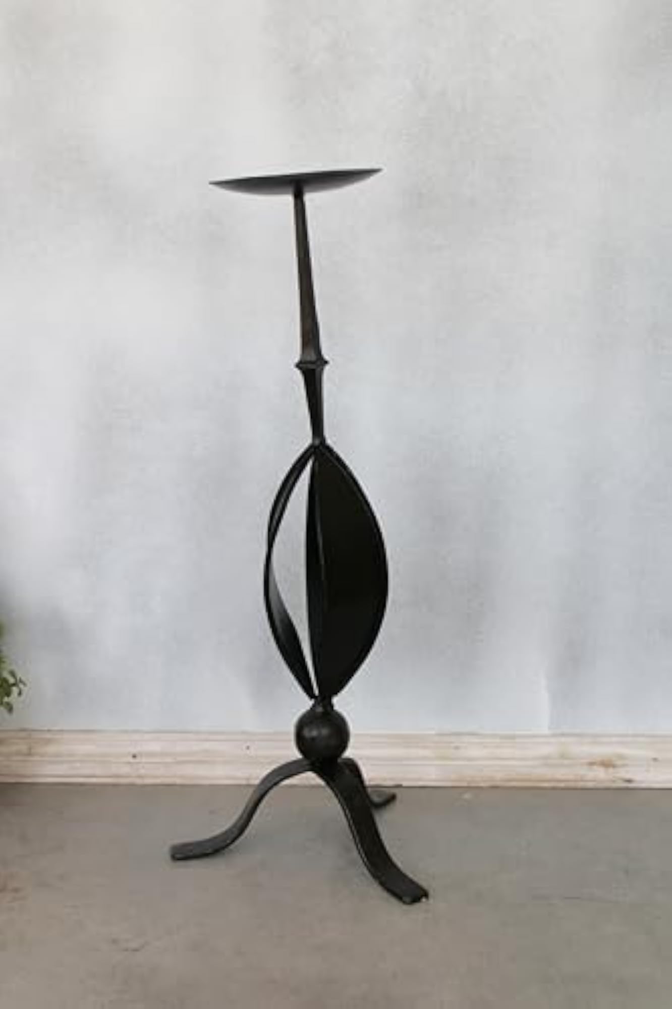 The Rustic Journey Unique Shape Handmade Iron Candle Stand