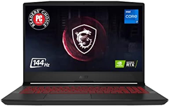 MSI Pulse GL66 Gaming Laptop: 15.6" 144Hz FHD 1080p Display, Intel Core i7-11800H, NVIDIA GeForce RTX 3070, 16GB, 512GB SSD, Win10, Black (11UGK-001)