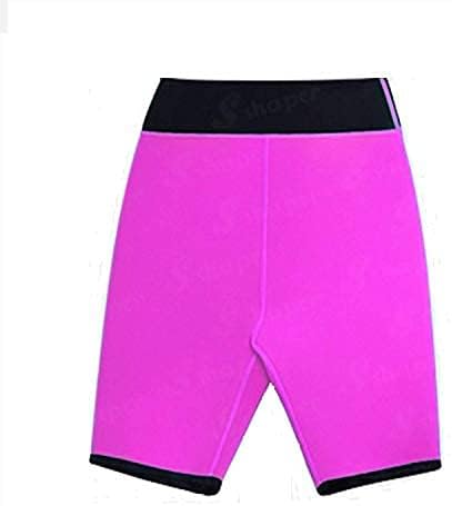 Womens Thermo Body Shaper Pants- Hot Slimming Compression Shapewear- Workout Sweating Sauna Suit- Best Thighs Fat Burner Pink, Black