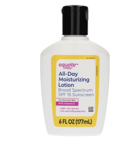 Equate All-Day Moisturizing Lotion with SPF 15 Broad Spectrum Sunscreen, 6 fl oz image 4