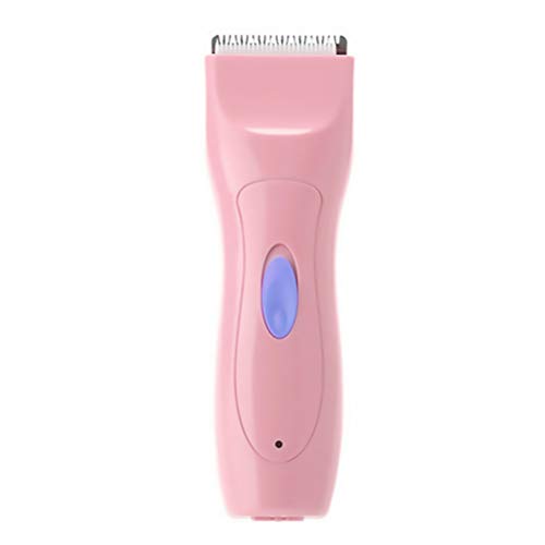 Tondeuse à cheveux muette et rechargeable VICASKY rose pour bébé