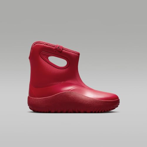 NIKE Jordan Lil Drip Little Kids' Boots (FB9918-600, Fire Red/Black) Size 133