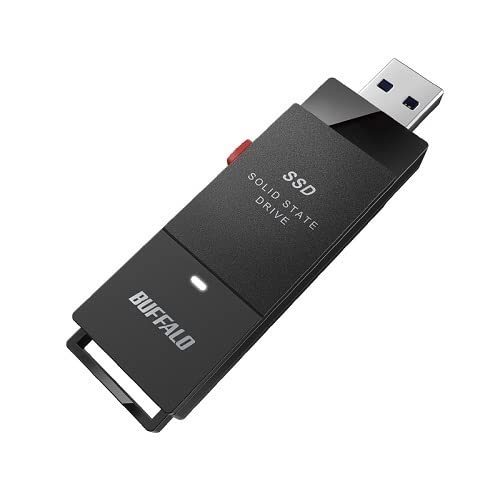 Amazon | バッファロー SSD-PUTVB500U3-B [抗ウイルス抗菌ポータブル
