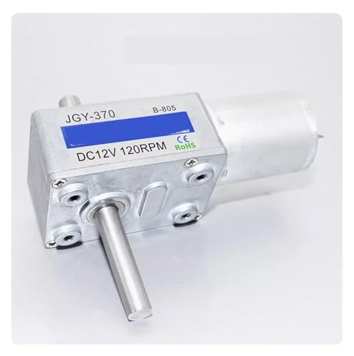 Moteur réducteur à courant continu JGY-370 axe long pour automatisme de portail