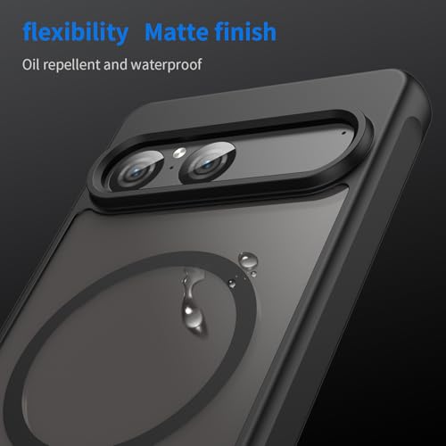 Image of Compatible with Sony Xperia 10 VII Case Cover,Compatible with MagSafe,Anti-Fall,Compatible with Sony Xperia 10 VII 5G XQ-FE54 XQ-FE72 Cell Protective Phone Case Black