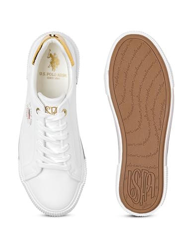 Image of U.S. Polo ASSN. Lizzie 3.0 Off White Chunky Sneaker Shoes