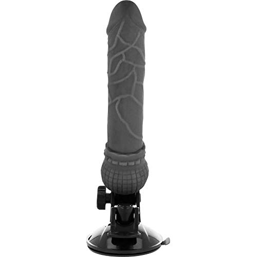 BASECOCK - Realistic Vibrator Remote Control Black 19.5 CM