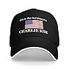 Atmostcards This is The Turning Point Hat Pray for Charlie Kirk Hat for Men Women Adjustable Mens Baseball Hats Black Cap