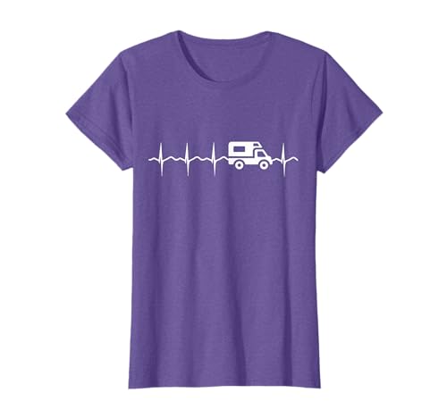 Camping EKG campervan Motorhome T-Shirt