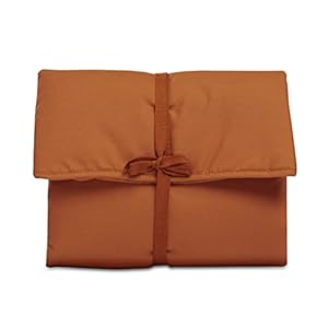 Natemia Portable Diaper Changing Pad – Light, Soft & Machine Washable Percale Cotton Foldable Baby Changing Mat