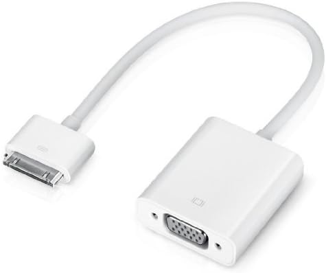 GUMP Dock Connector to VGA Adapter Compatible with iPad, iPad2, iPad3, iPhone 4, iPhone 4S, iPod Touch 4 by GUMP