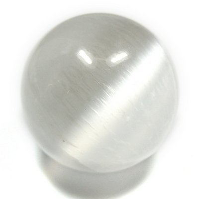 Selenite Crystal Ball Sphere (3" - 4" Diameter) - 1pc.