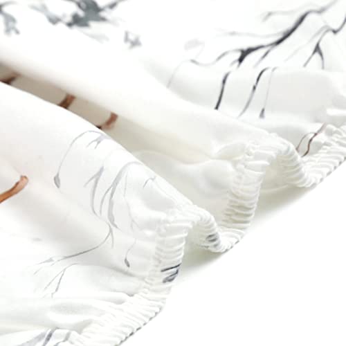 Image of GRSSDER Stretch Ultra Soft Jersey Knit Changing Pad Cover Set 2 Pack, Change Table Pad Covers Fit 32 inch /34 inch x 16 inch Pads Safe and Snug, Pretty Pattern for Boys and Girls, Cute Jungle Squirrels and Animals