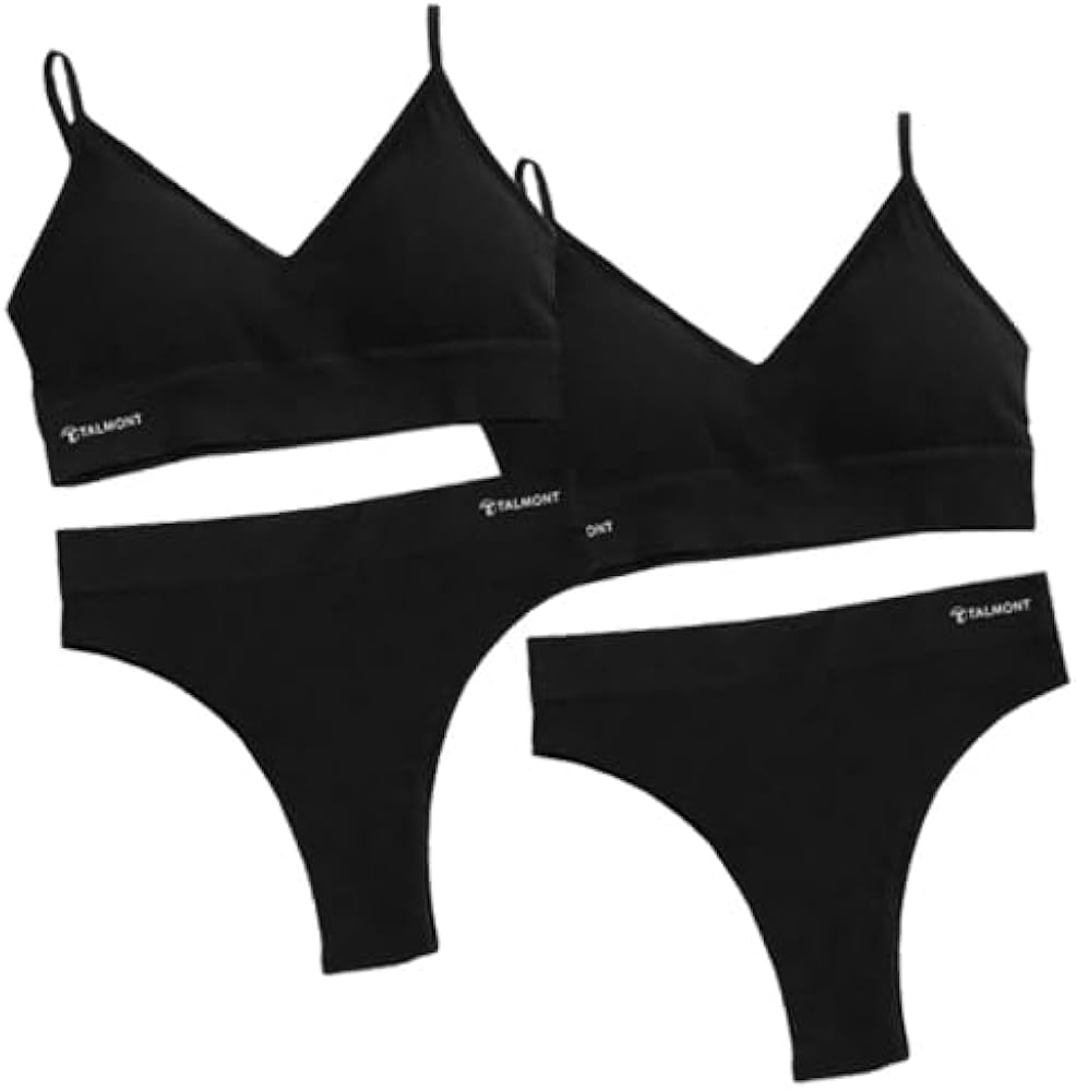 Talmont Bra and Panty Sets For Women, Sexy Seamless Lingerie