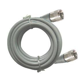 9 ft.8X Mini 8 Coax Cable,95% Shield,Gray.