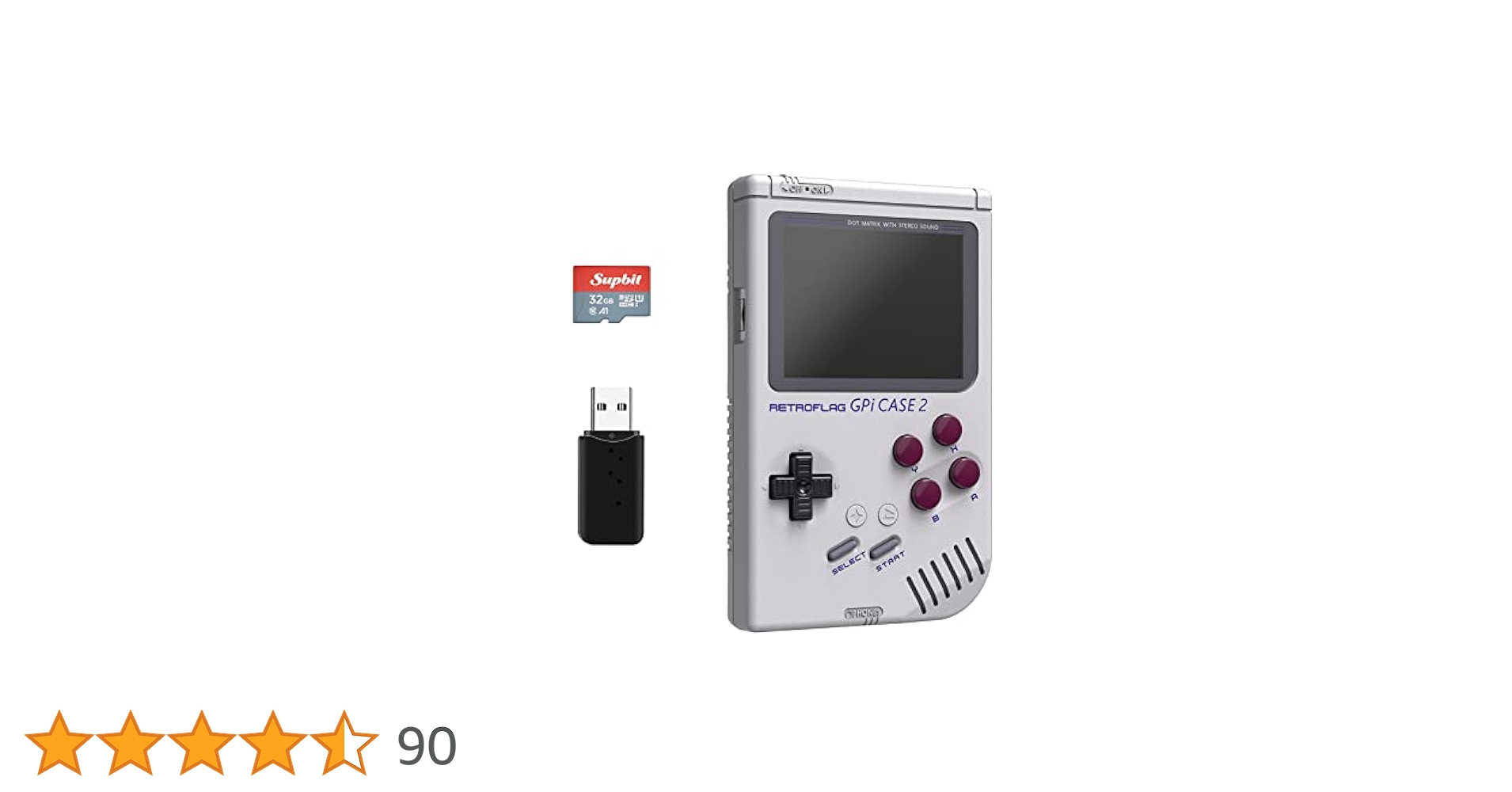 携帯用ゲーム機本体 GPi CASE2 Raspberry Pi Compute Module4 Retroflag GPi Case 2 with Rechargable Battery 3