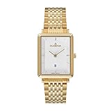 AUSDRUCKSSTARK: Das ist das edle weiße Zifferblatt in vielerlei Hinsicht. Feine goldene Indexe und Zeiger, die dezente, sich harmonisch in die Zifferblattoptik einfügende Datumsanzeige - es gibt viele Gründe, warum die Sienna weit mehr ist als ein bloßes Accessoire.