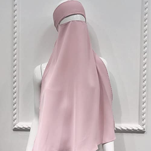 Velo Islámico de Chiffon de Alta Calidad con Caída Elegante 8