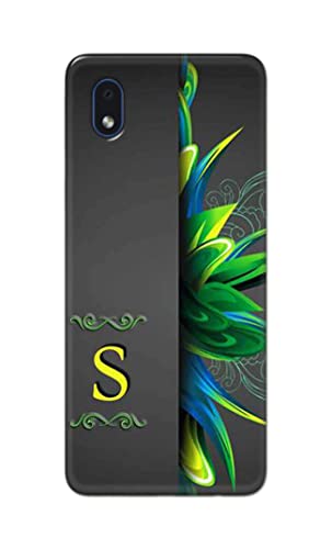 Image of Name II Initial II Letter Alphabet S Hard Back Case Cover for Samsung Galaxy M01 Core /Samsung A01 Core, SM-M013F /DS, SM-A013F /DS Back Cover -(J5) VNS2222